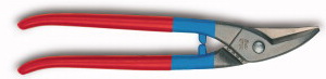 Ножницы по металлу ERDI HSS для фигурной резки, 275 мм, левые